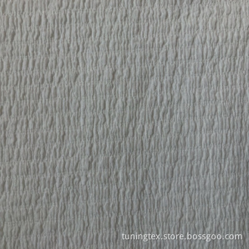 Knitted Crinkle With Horizontal Lines